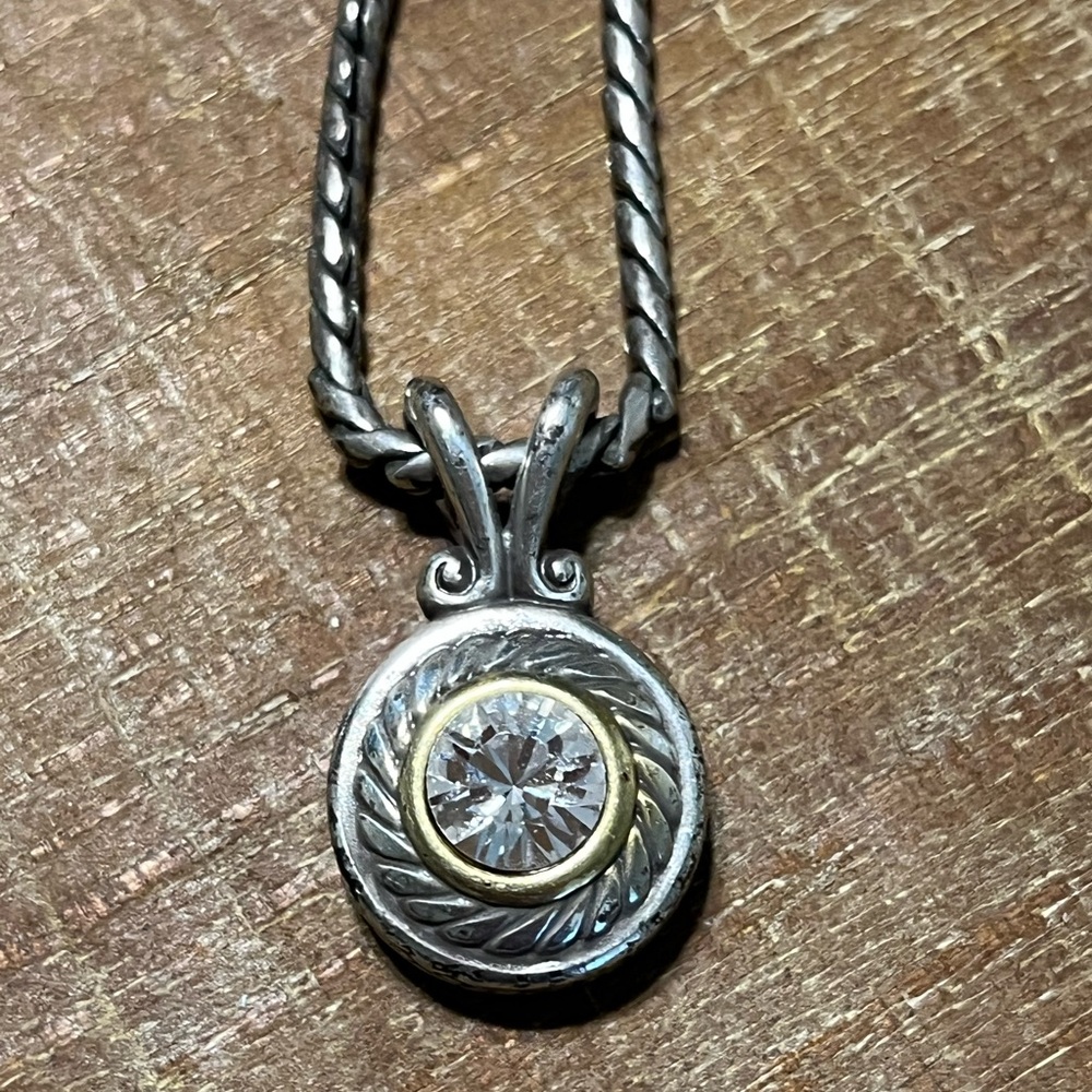Brighton silver heiress silver rope necklace
